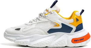 Mens Running Tennis Walking Shoes Cushioning Mens Sneakers Workout Casual Sports Shoes for Men