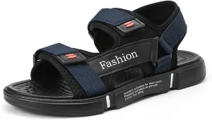 Men's Sport Sandals with Adjustable Double Straps - Breathable Open Toe Lightweight Non-Slip Summer Beach Sandals for Outdoor Casual Hiking & Water Athletics