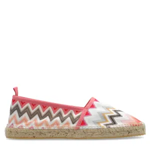 MISSONI ZIGZAG PATTERNED SLIP-ON ESPADRILLES