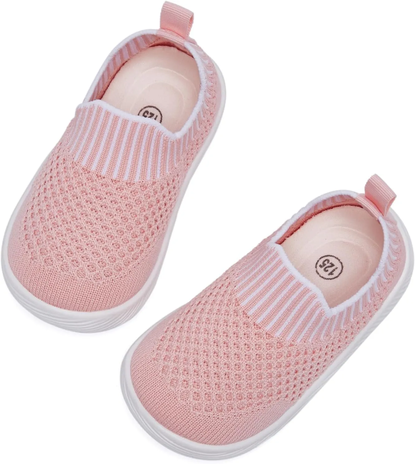 MORENDL Baby Shoes Toddler Walking Sock Shoes Non-Slip Breathable Boys & Girls Sneakers Infant Tennis Shoes