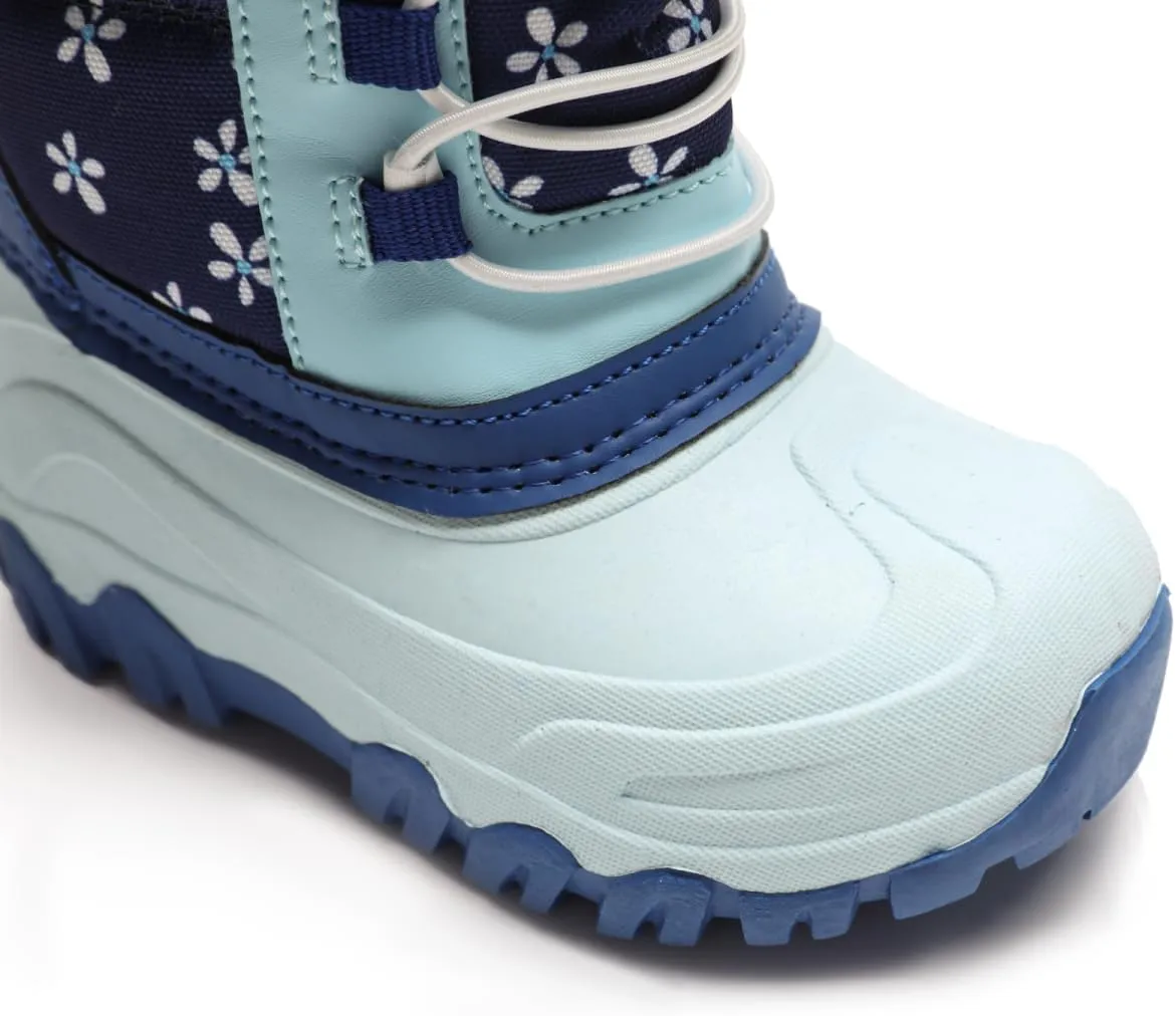 MORENDL Kids Winter Snow Boots Girls & Boys Insulated Waterproof Cold Weather Boots Toddler/Little Kids/Big Kids
