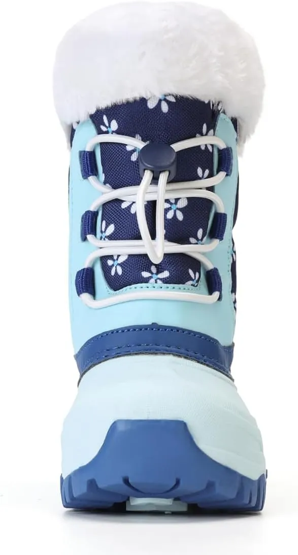 MORENDL Kids Winter Snow Boots Girls & Boys Insulated Waterproof Cold Weather Boots Toddler/Little Kids/Big Kids