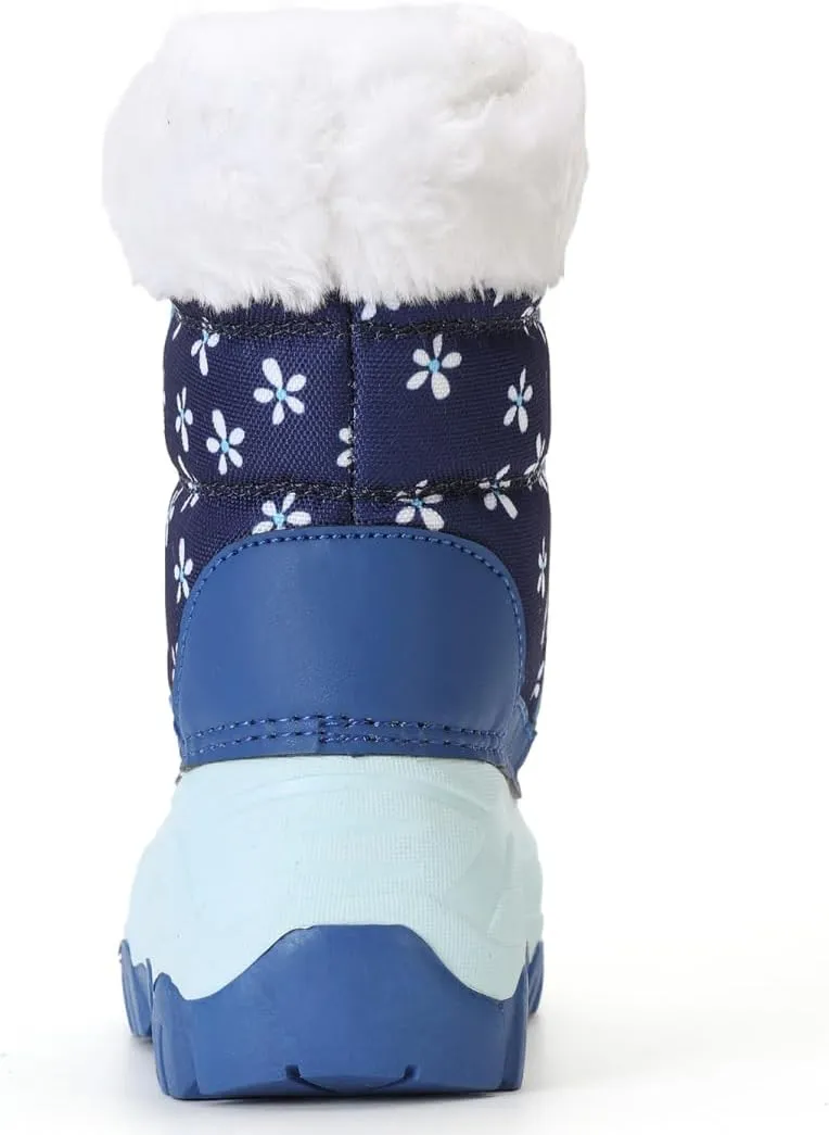 MORENDL Kids Winter Snow Boots Girls & Boys Insulated Waterproof Cold Weather Boots Toddler/Little Kids/Big Kids