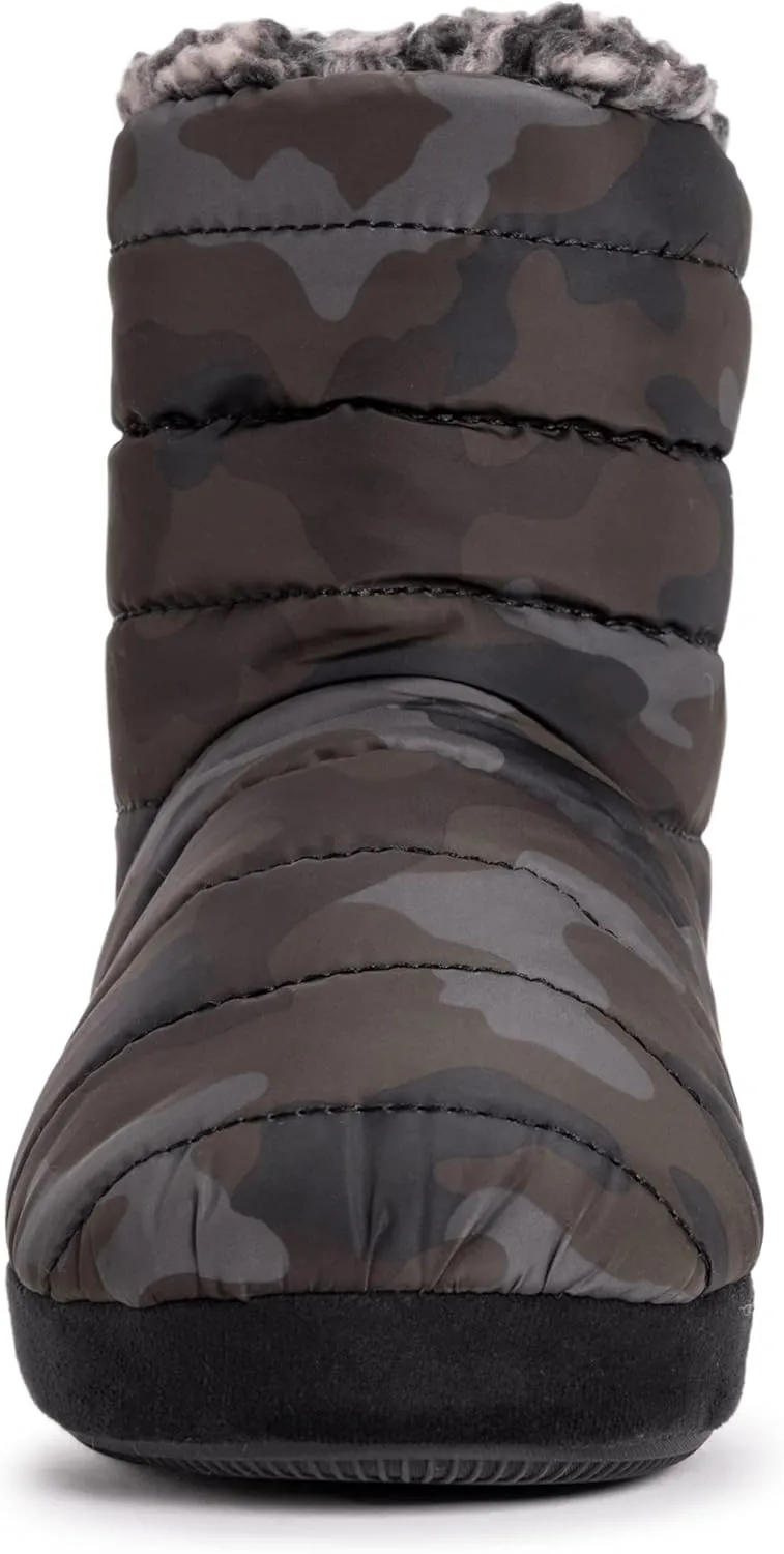 MUK LUKS Women's Polar Rochel Bootie Slipper