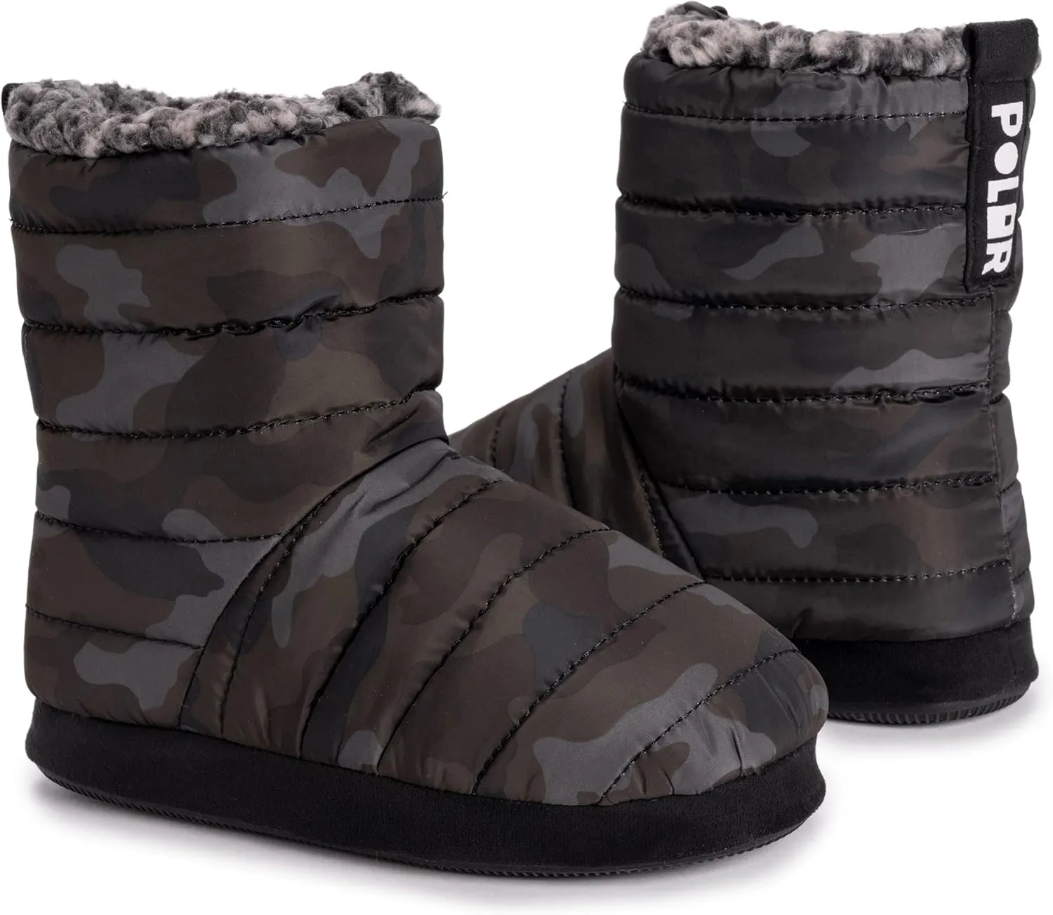 MUK LUKS Women's Polar Rochel Bootie Slipper