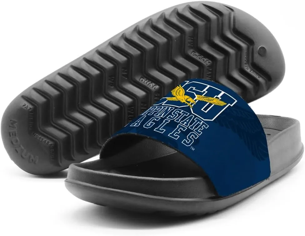 NCAA Unisex Adult Slides College Wordmark Adjustable Flip Flop Sandals Collection