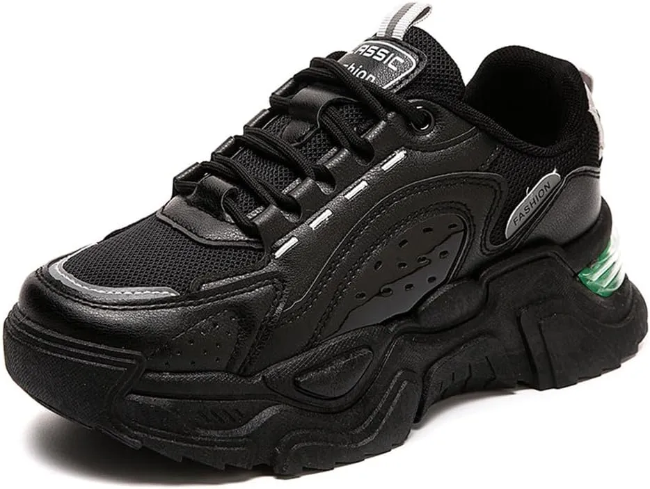 NCNDB Women's Mesh Breathable Walking Sneakers Platform Casual Sports Shoes