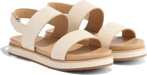 Nisolo Women's Go-To Flatform Sandals, Summer/Spring Casual, 1" Added Height, Soft Interior Lining, Memory Foam Insoles for Comfort, Easy Hook & Loop Closure, True to Size