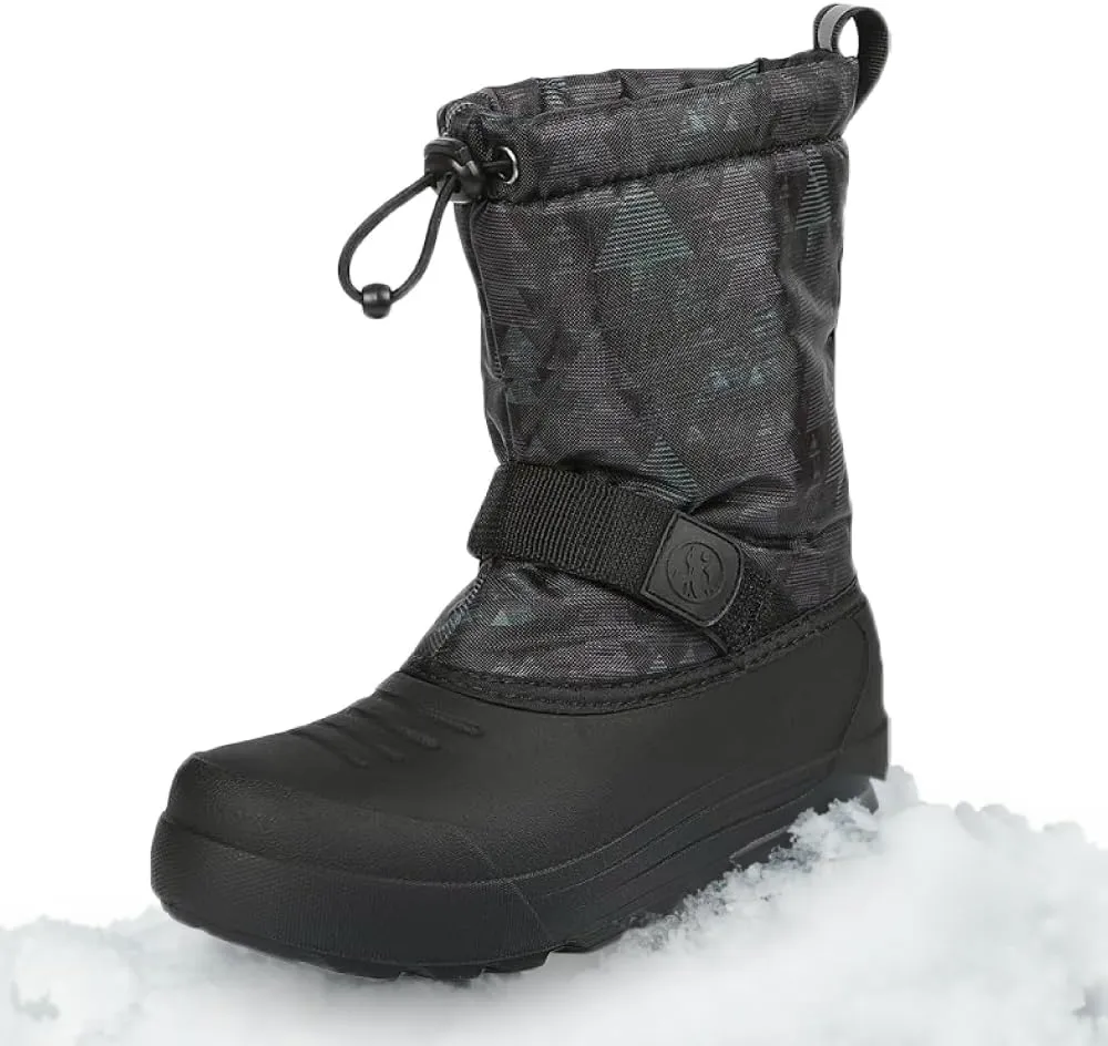 Northside Frosty Insulated Winter Snow Boots for Girls and Boys with Rugged, Water Resistant Nylon Upper, Quick-Drying Lining, Removable EVA Insole, and Durable TPR Outsole