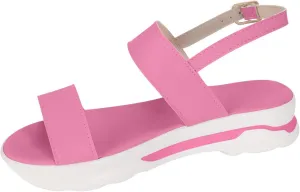 oiangi Double Strap Sandals for Women Platform Summer Casual Open Toe Buckle Thick Soled Slipper Solid Comfortable Non-Slip Outdoor Beach Shoes Sandalias