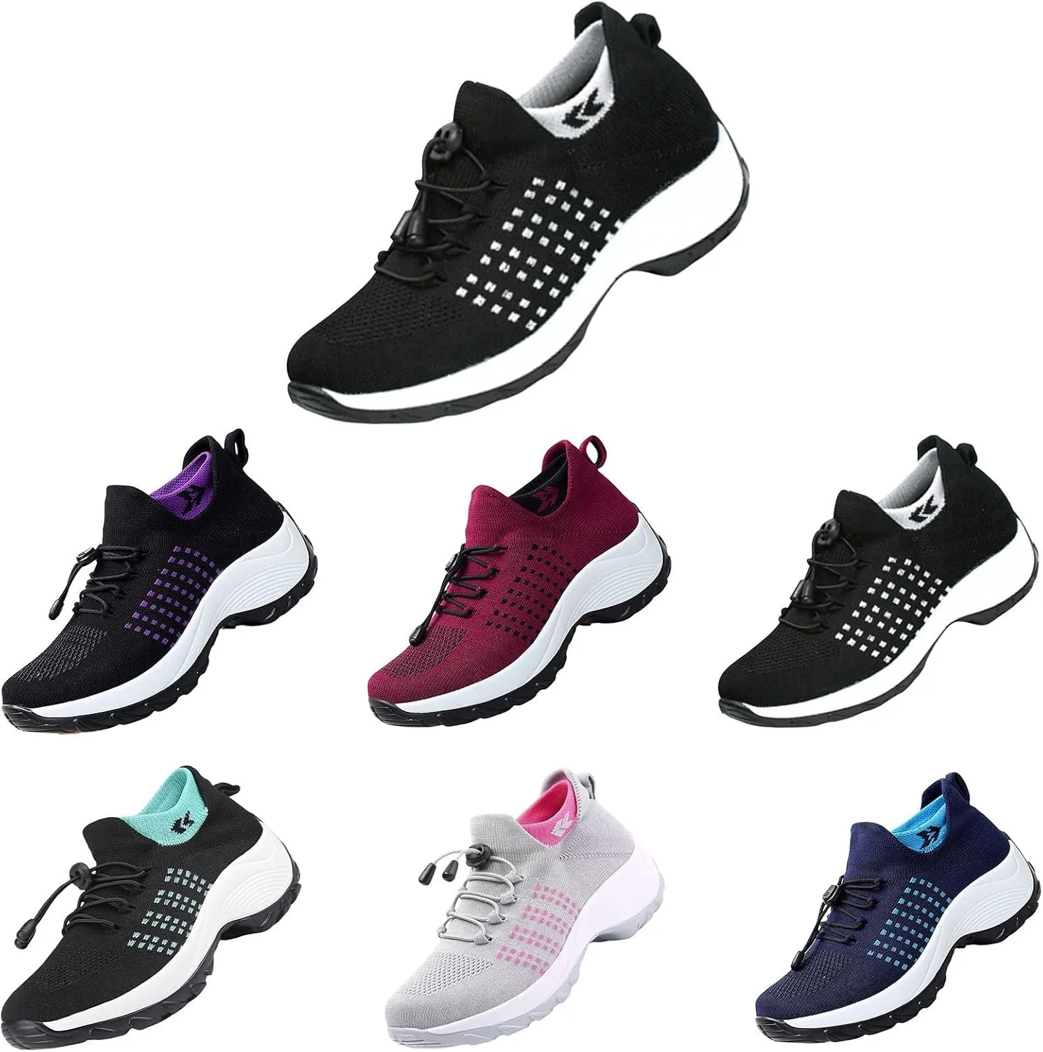 Ortho Stretch Cushion Shoes for Women Comfortwear Orthopedic Sneakers Ortho Breathable Shoes for Plantar Fasciitis