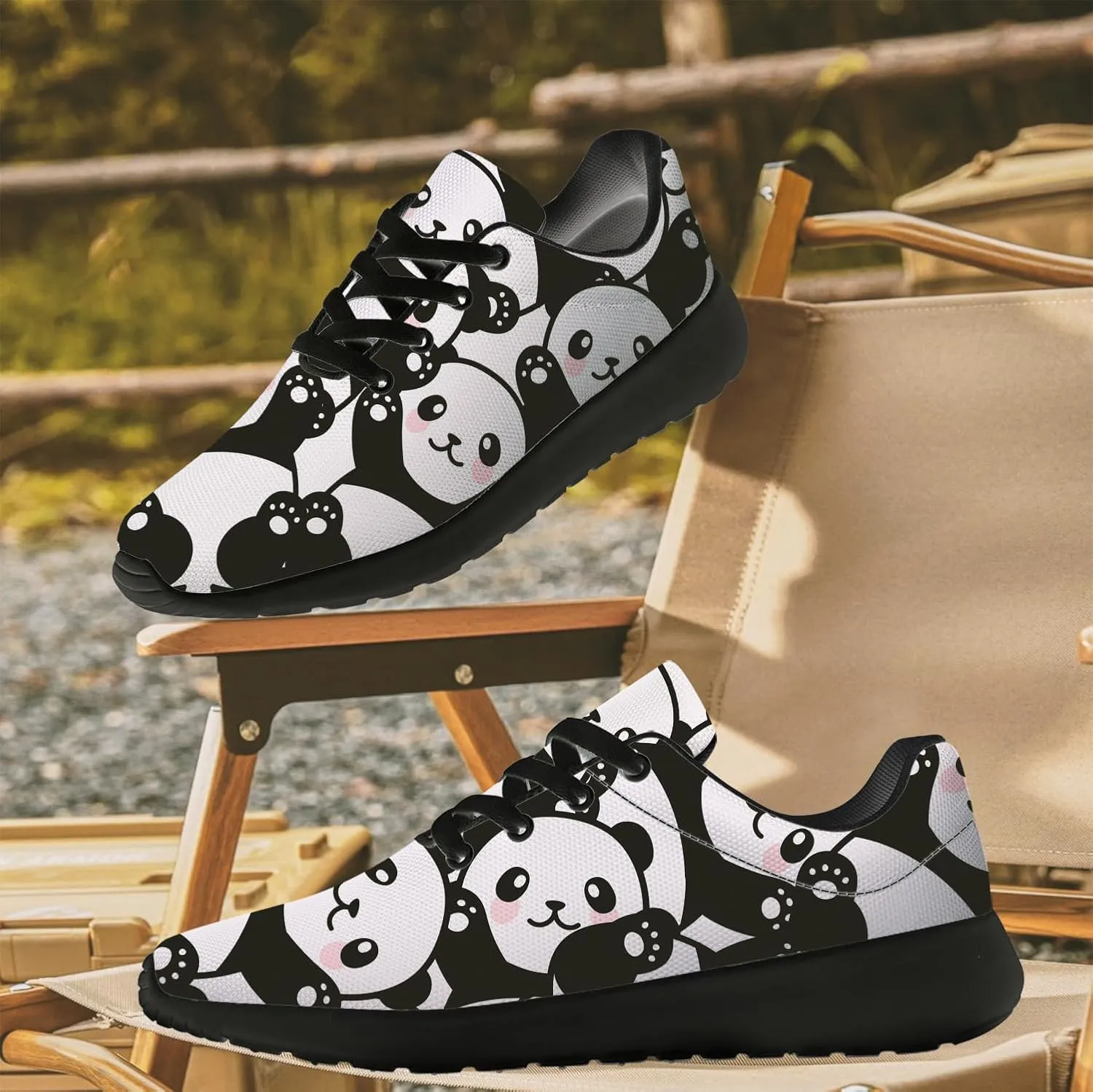 Panda Shoes for Women Men Running Shoes Panda Sneakers Tennis Shoes Gifts for Women Men
