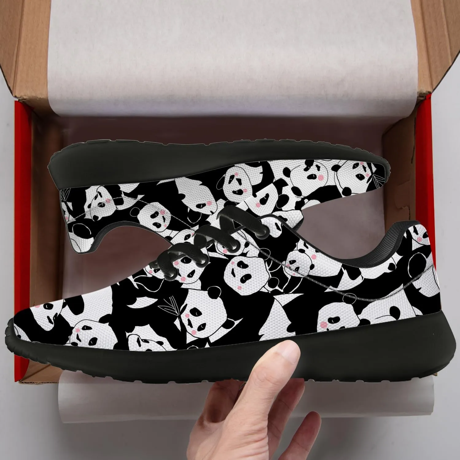 Panda Shoes for Women Men Running Shoes Panda Sneakers Tennis Shoes Gifts for Women Men
