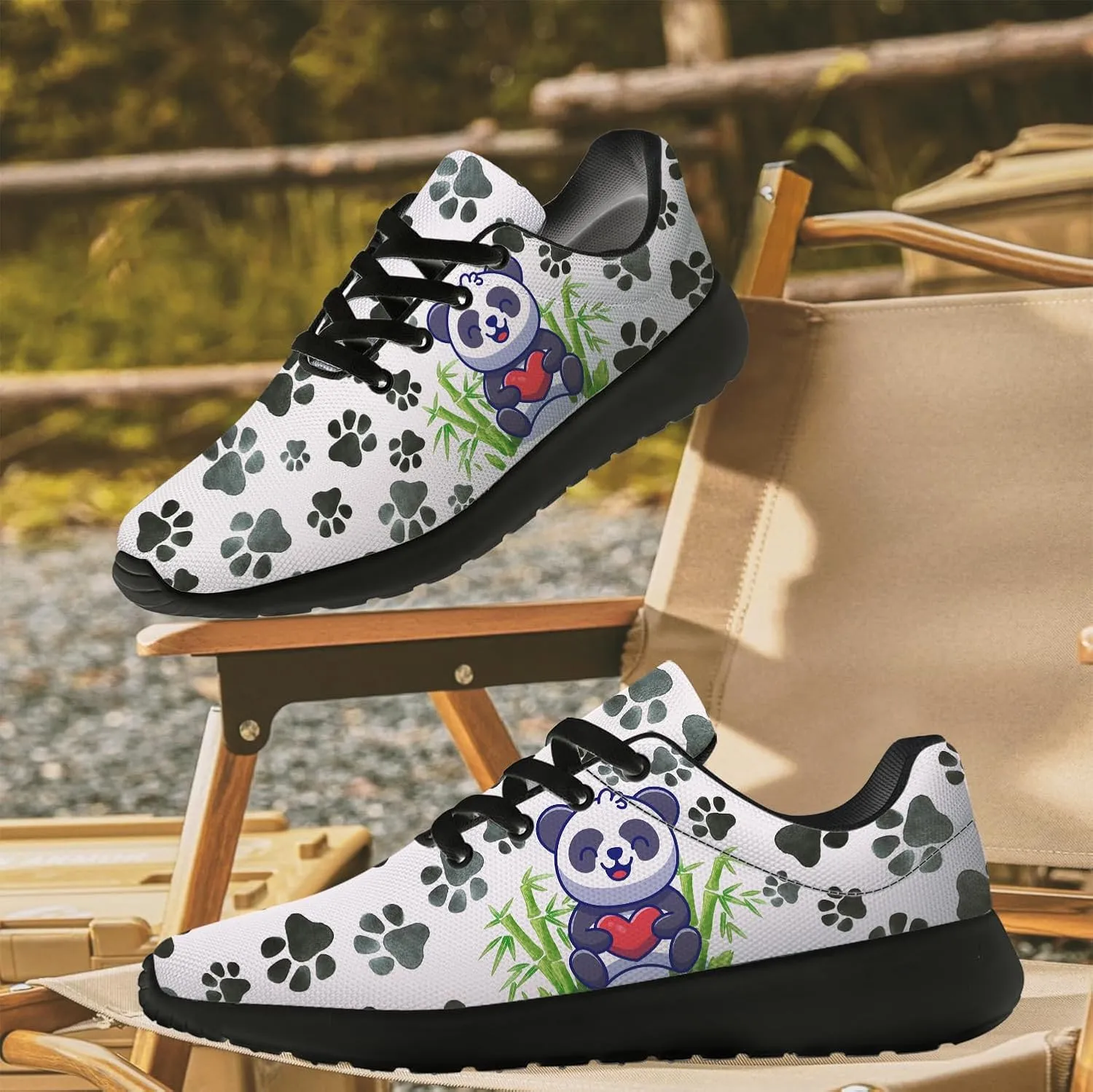 Panda Shoes for Women Men Running Shoes Panda Sneakers Tennis Shoes Gifts for Women Men