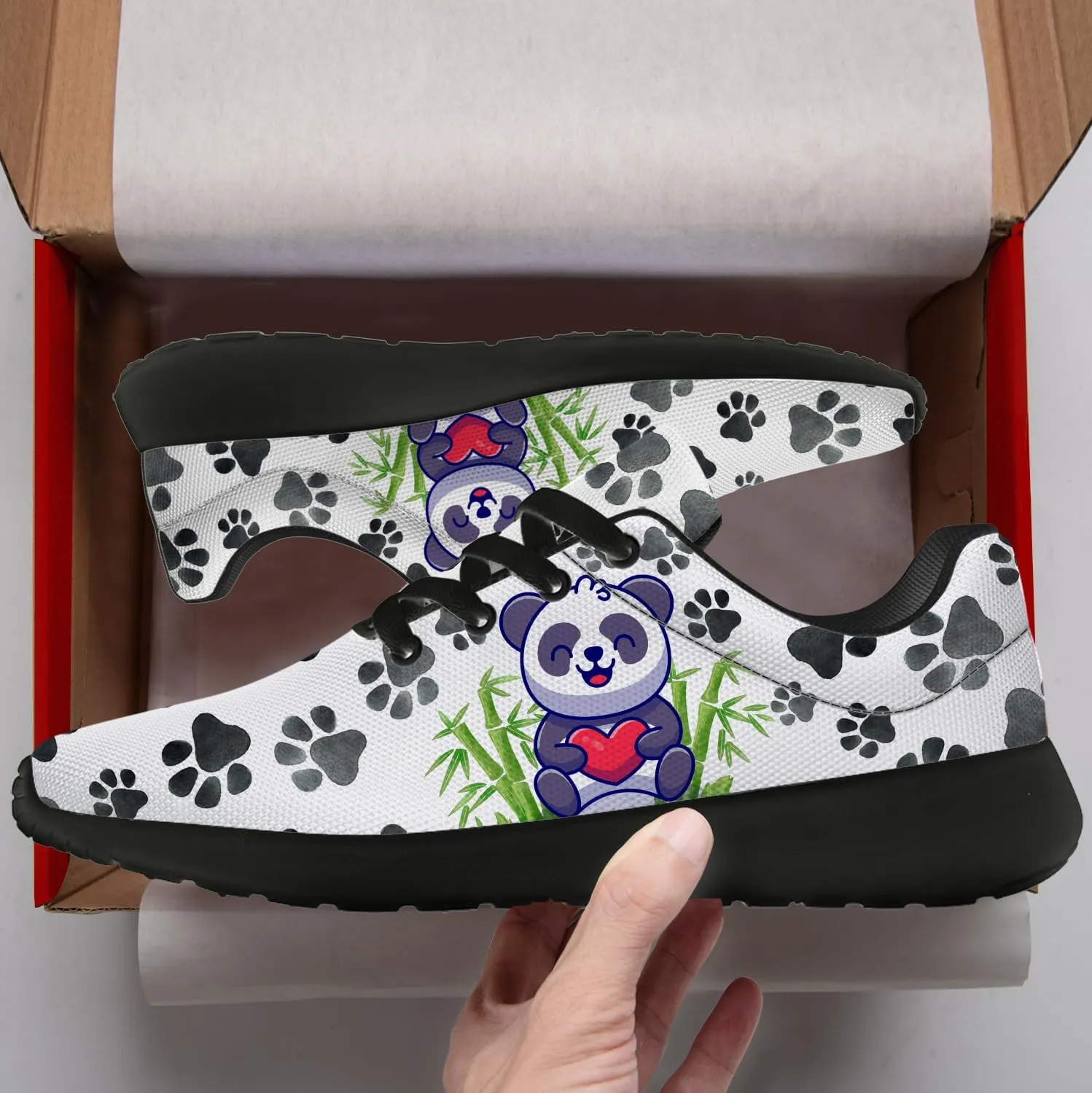 Panda Shoes for Women Men Running Shoes Panda Sneakers Tennis Shoes Gifts for Women Men