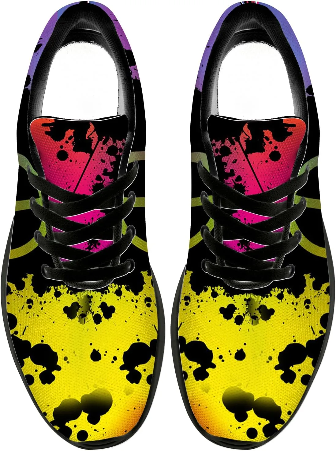Peace Tie Dye Shoes for Women Men Running Tennis Shoes Walking Sneakers Gifts for Men Women