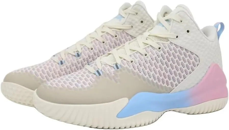 PEAK High Top Mens Basketball Shoes Streetball Master Breathable Outdoor Sneakers Cushioning Shoes for Fitness
