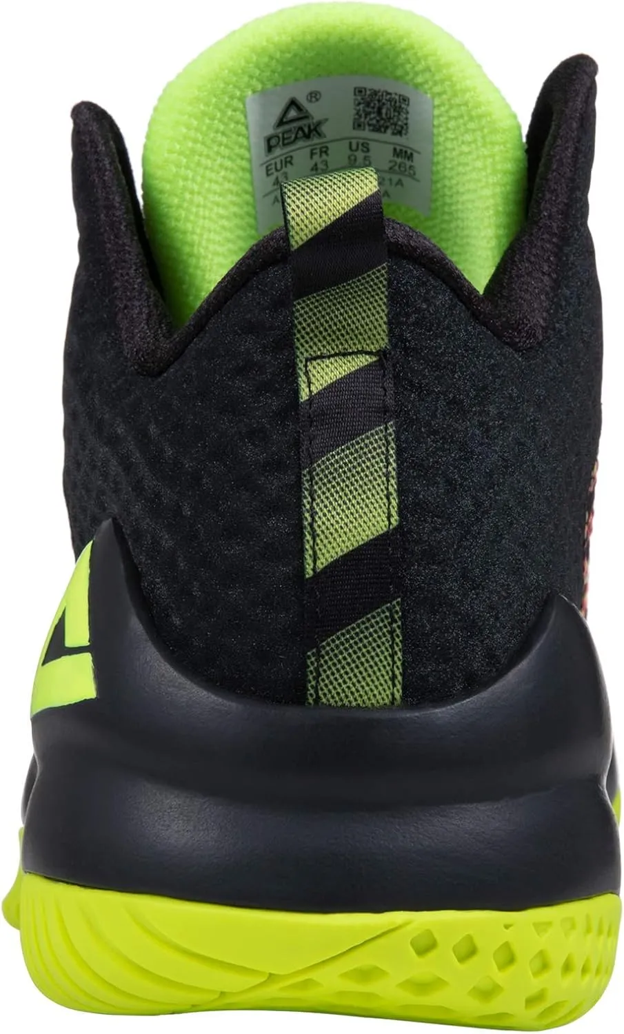 PEAK High Top Mens Basketball Shoes Streetball Master Breathable Outdoor Sneakers Cushioning Shoes for Fitness