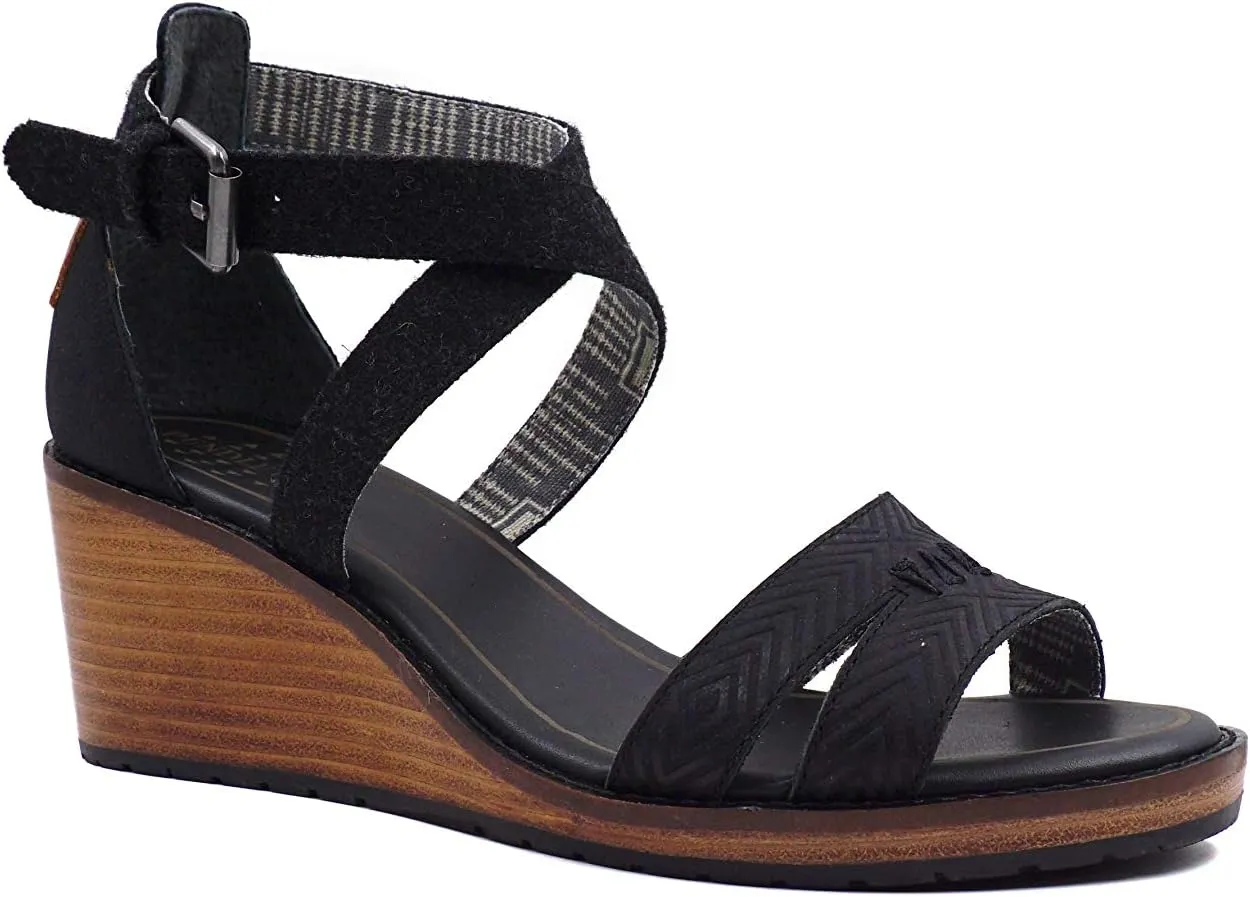 Pendleton Women's Baylands Wedge Waterproof Leather and Pendleton Wool