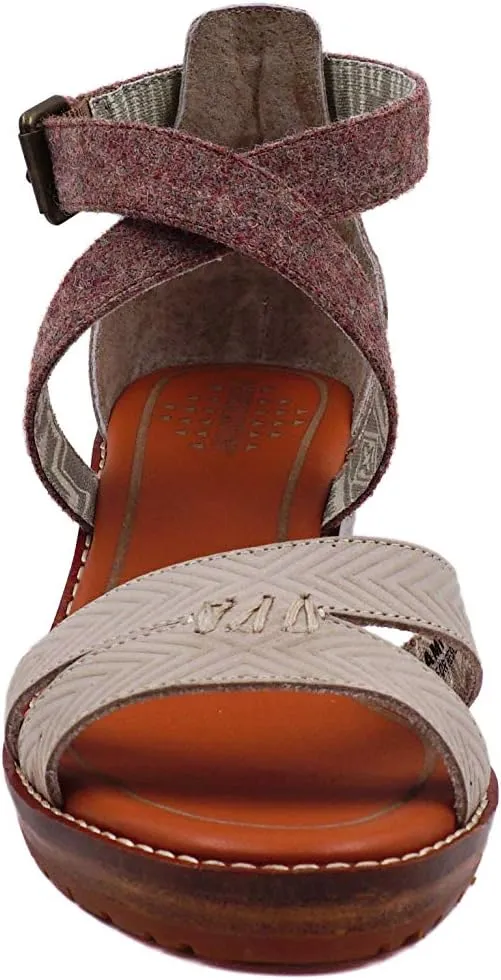 Pendleton Women's Baylands Wedge Waterproof Leather and Pendleton Wool