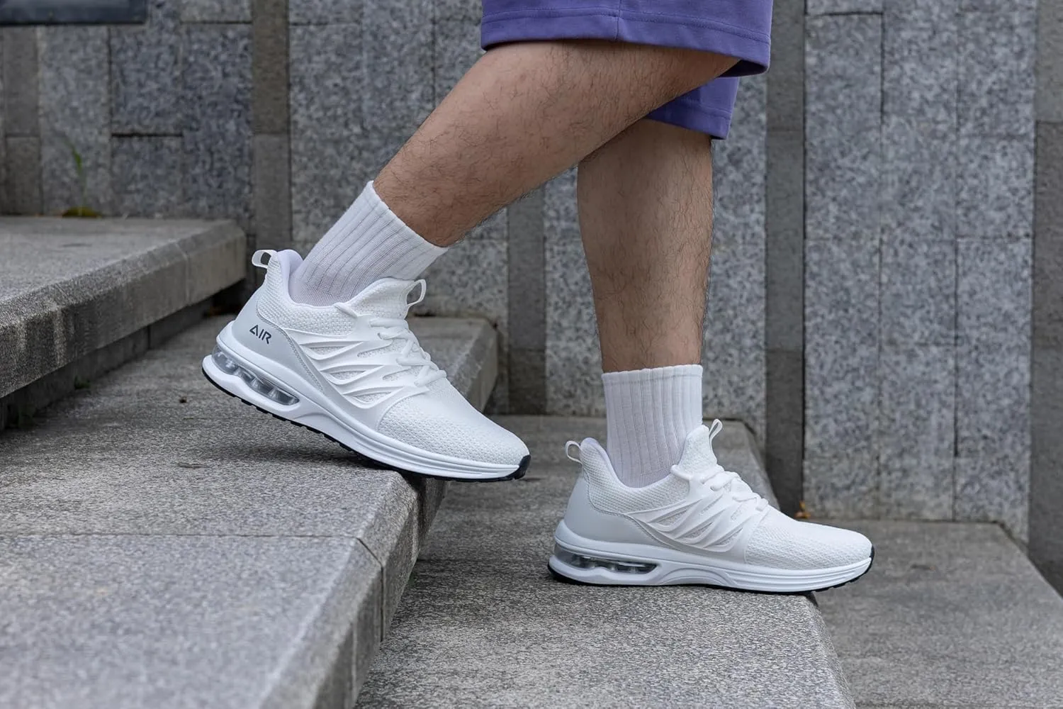 PERSOUL Mens Air Running Shoes Athletic Tennis Sneakers Lightweight Breathable Workout Gym Jogging Sport Shoes for Men Size7-13