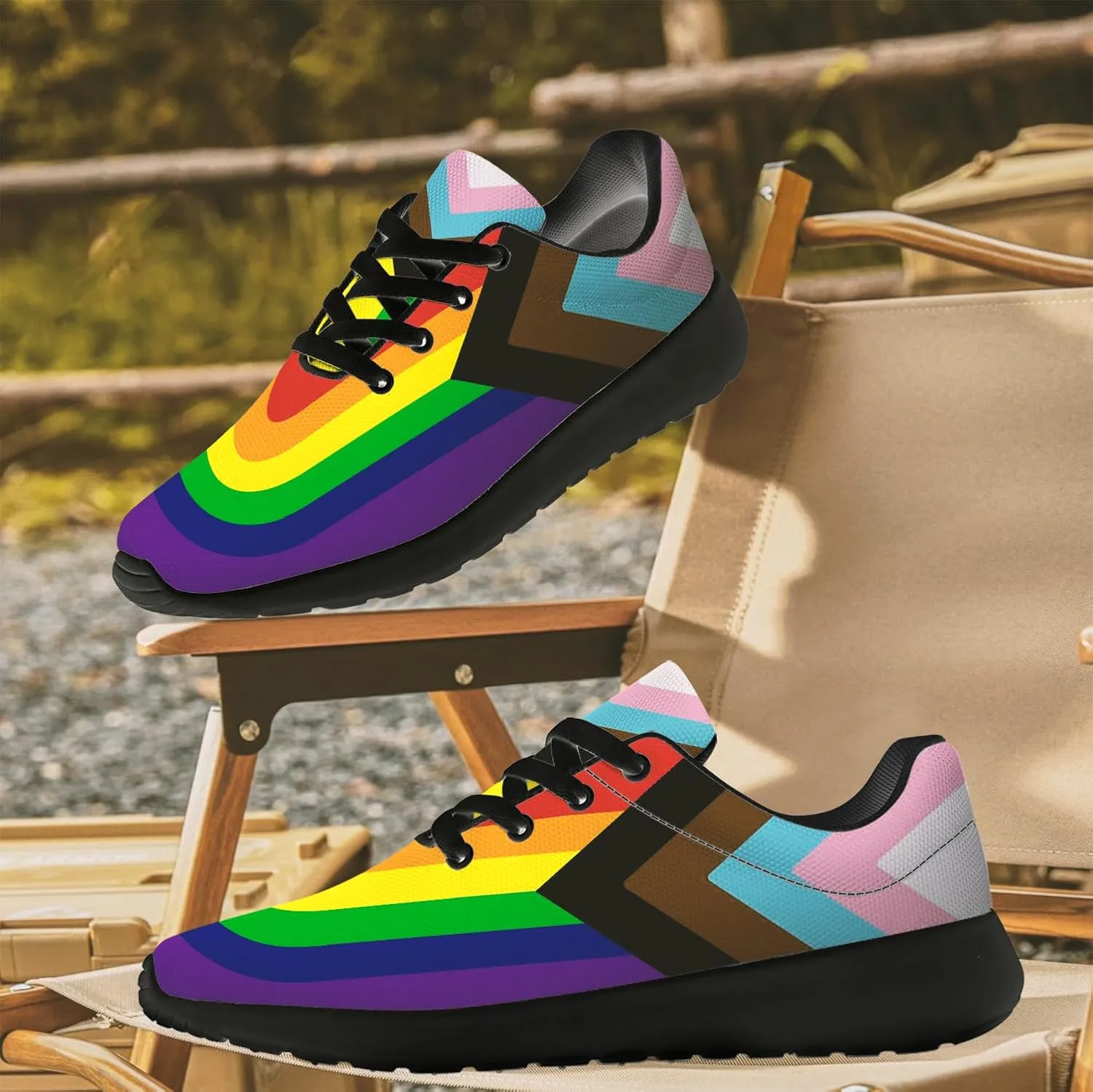 Pride Shoes Women's Men's Running Tennis Shoes Fashion Sneakers Gifts for Women Men
