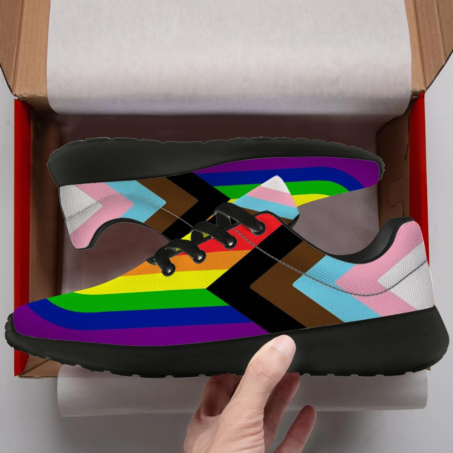 Pride Shoes Women's Men's Running Tennis Shoes Fashion Sneakers Gifts for Women Men