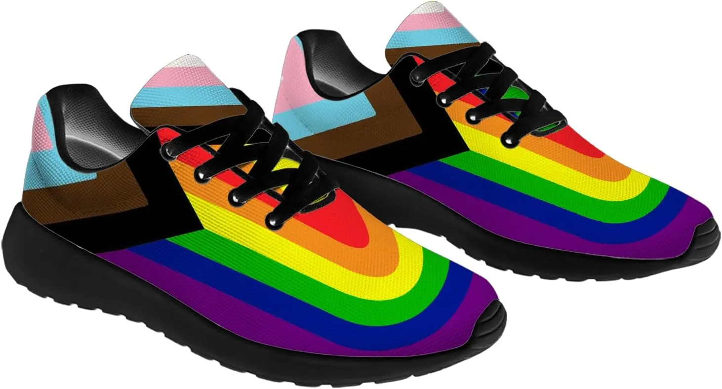 Pride Shoes Women's Men's Running Tennis Shoes Fashion Sneakers Gifts for Women Men