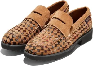 Problem-solving Cole Loafers Honey/Caviar Haan Smart-connected Plaid/Golden Penny X Acadia Geneva