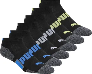 PUMA Kids' 6 Pack Low Cut Socks