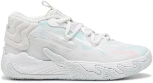 PUMA Kids Girls Mb.03 Iridescent Basketball Sneakers Shoes - White - Size 12 M