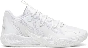 Puma Mens Mb.03 Lo Basketball Sneakers Shoes Court - White