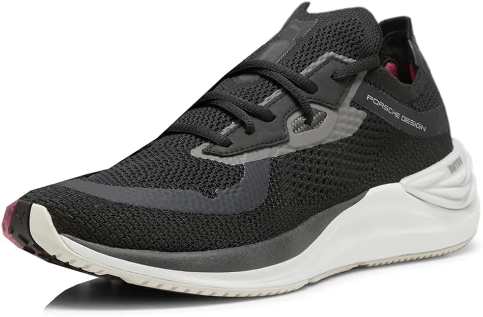 Puma Mens Porsche Design Evoknit Trainer Iii Lace Up Sneakers Shoes Casual - Black