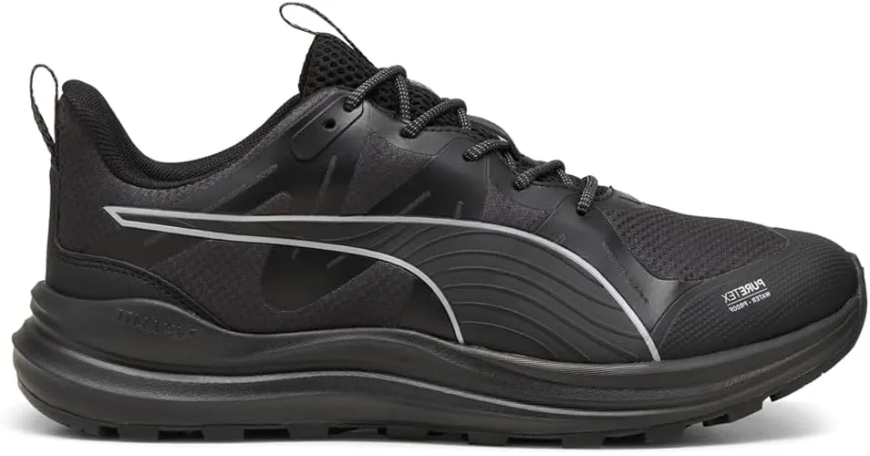PUMA Mens Reflect Lite Trail PTX Trail Running Sneakers Shoes - Black - Size 9.5 M