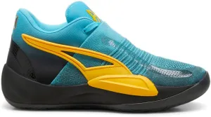 PUMA Mens Rise Nitro Dominayton Lace Up Basketball Sneakers Shoes - Blue - Size 10.5 M