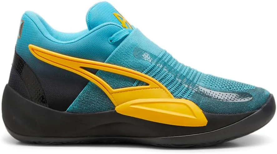 PUMA Mens Rise Nitro Dominayton Lace Up Basketball Sneakers Shoes - Blue - Size 10.5 M