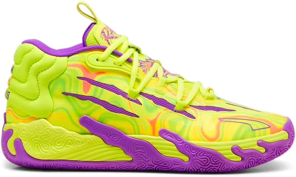 Puma Womens Mb.03 Spark Basketball Sneakers Shoes - Yellow