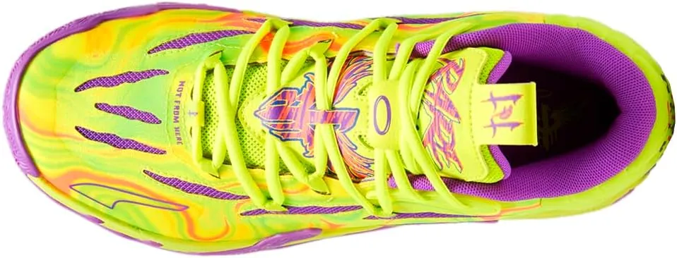 Puma Womens Mb.03 Spark Basketball Sneakers Shoes - Yellow