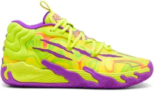 Puma Womens Mb.03 Spark Basketball Sneakers Shoes - Yellow