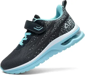 RomenSi Air Athletic Running Shoes for Boys Girls Lightweight Breathable Tennis Sports Kids Sneakers