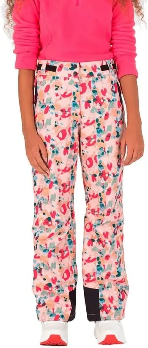 Rossignol Ski Print Insulated Ski Pant (Girl's), Pop Animalier, 16