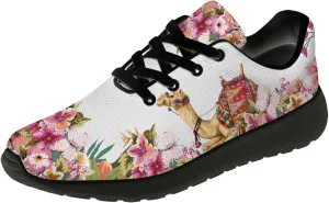 Running Shoes for Women Men Cute Camel Shoes Walking Sneakers Desert Animal Print Tennis Shoes Gifts for Women Men