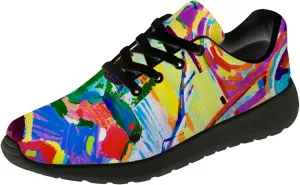 Running Shoes for Women Men Graffiti Print Shoes Tennis Sneakers Gifts for Women Men