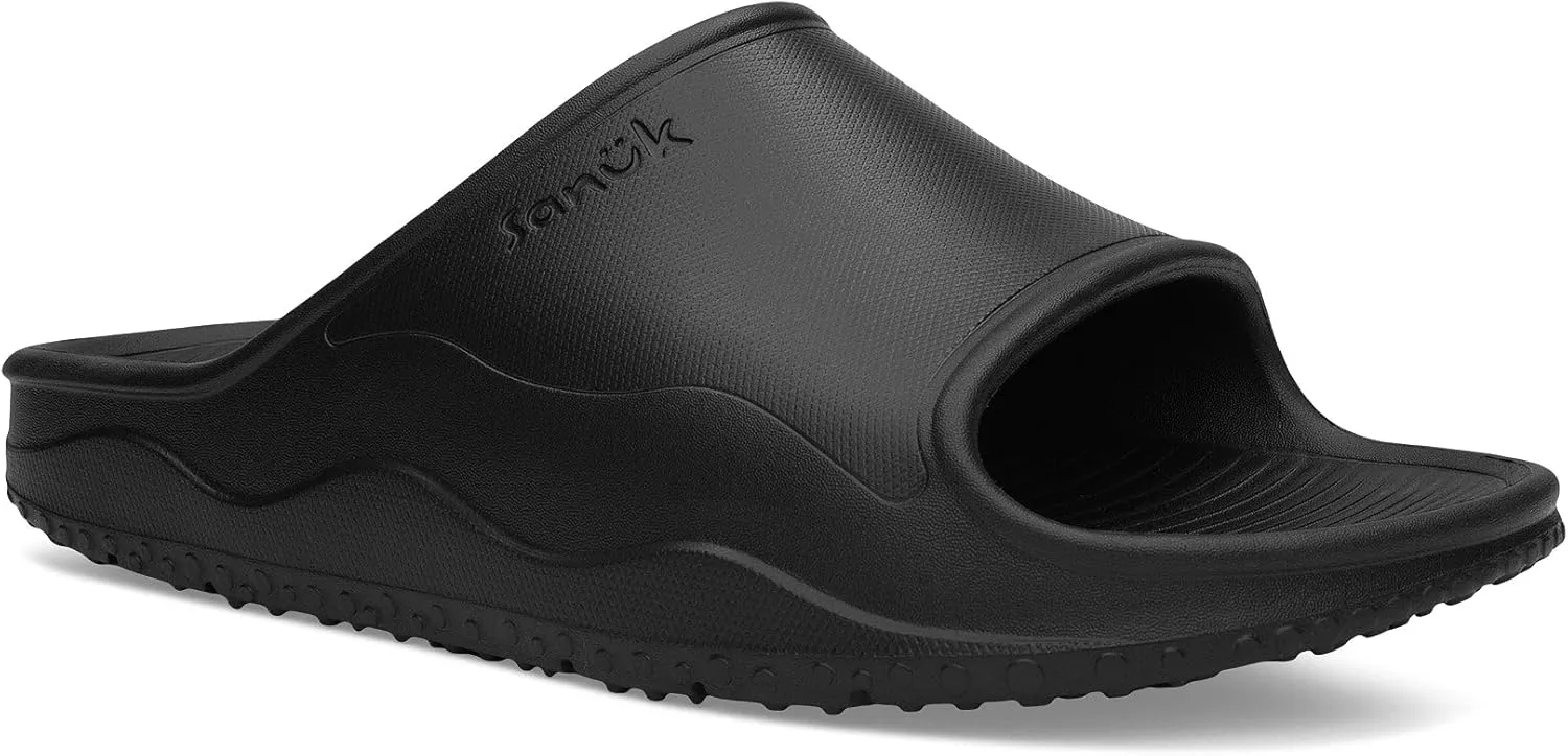 Sanuk Mens Beer Foamie Slide | Slides for Men | Mens Sandals | Beach Sandals | Water Friendly & Lightweight |