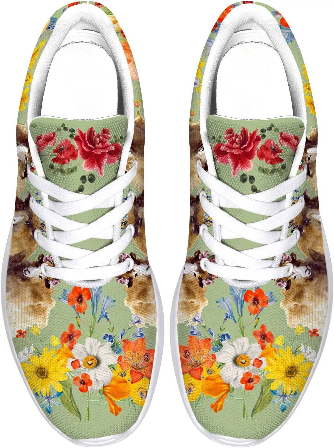 Sheep Sneakers for Women Men Running Shoes Cute Animal Tennis Shoes Sheeep Gifts for Women Men