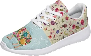 Sheep Sneakers for Women Men Running Shoes Cute Animal Tennis Shoes Sheeep Gifts for Women Men