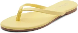 Shoe Land Flip Flops for Women 2025 - Memory Foam Slides & Flat Sandals | Ultra-Comfortable Thong Lightweight Summer Shoes for Beach, Pool & Dressy Outfits