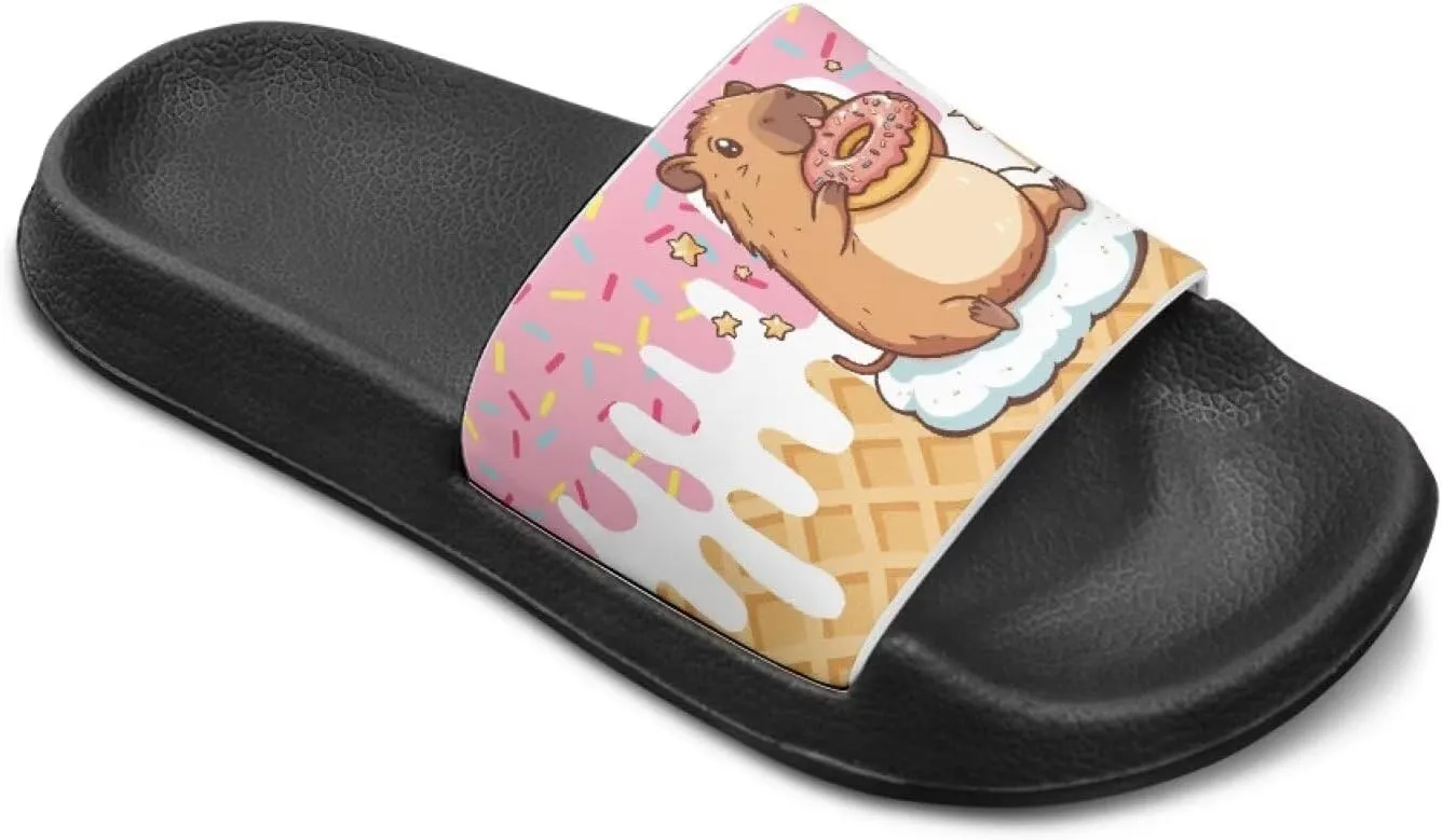 Slides for Boys Girls Quick Drying Kids Slides Sandals Non-Slip