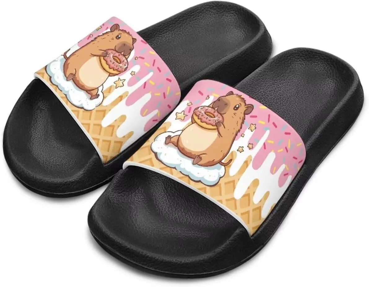 Slides for Boys Girls Quick Drying Kids Slides Sandals Non-Slip