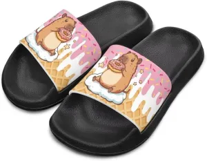 Slides for Boys Girls Quick Drying Kids Slides Sandals Non-Slip